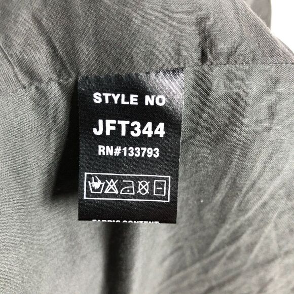 POL Wool Polyester Lined Long Vest Gray Womens Size Small - Picture 9 of 11